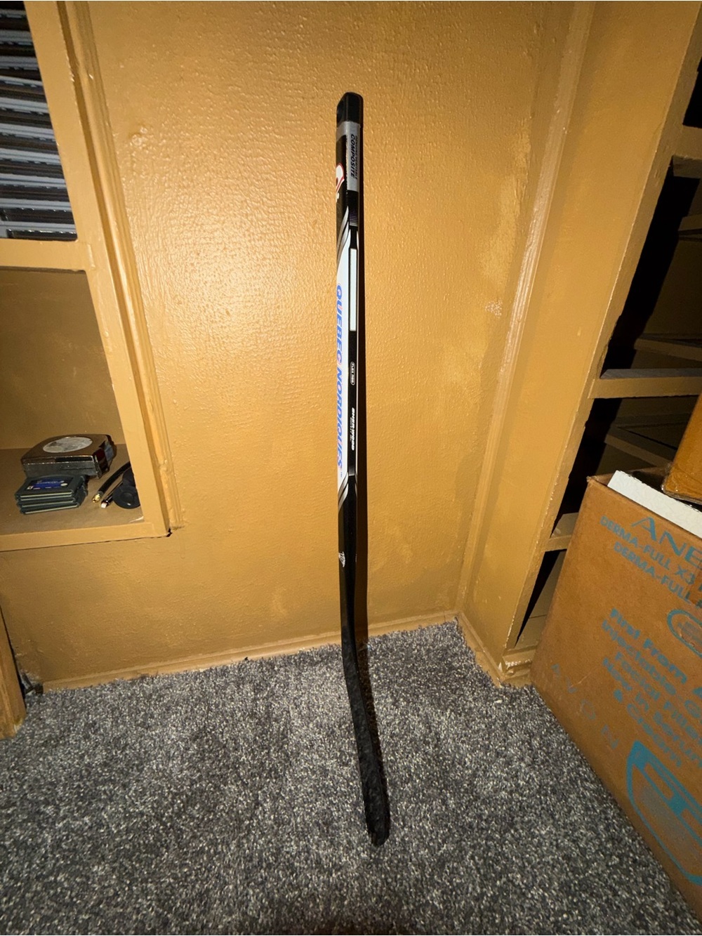 NHL Vintage Hockey Sherwood Quebec Nordiques Mini Composite Stick Collectible Us - Picture 7 of 16